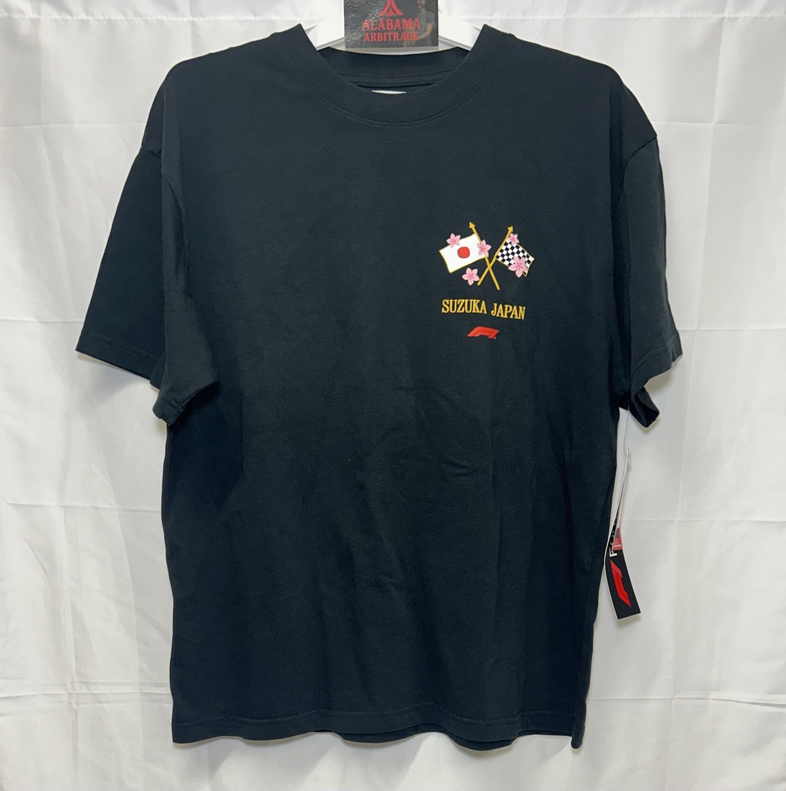 Formula 1 x Pacsun Suzuka Sakura Black T-Shirt Size Large NWT gallery