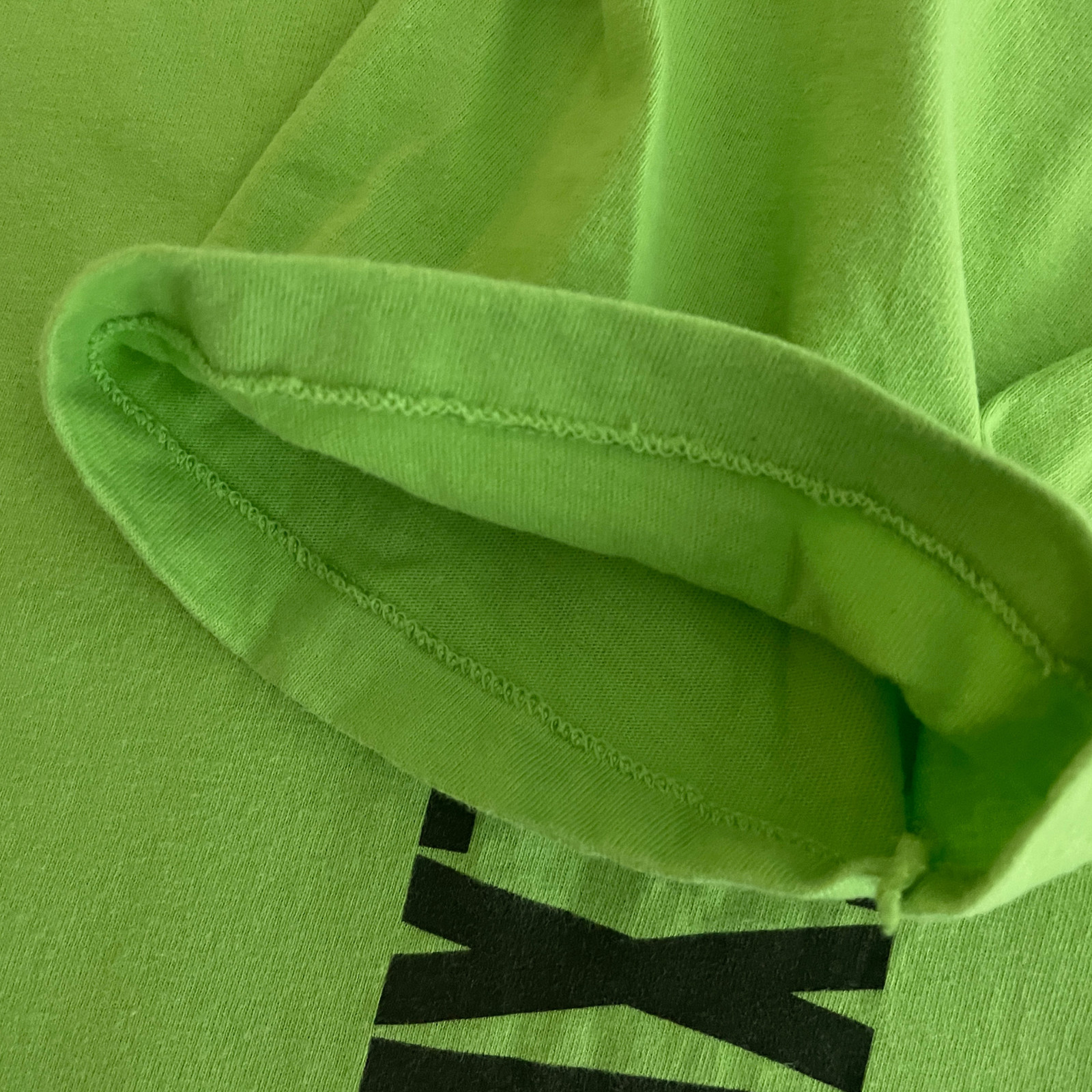 Vintage Hanes Beefy T Mens Shirt XL Green Single Stitch Tokyo Express 1991 gallery