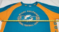 Miami Dolphins Hands High NFL 1966 Long Sleeve Men’s Football T-Shirt 2XL/46-48