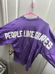 Rooster Teeth People Like Grapes Purple Spirit Jersey Small Discontinued 2020