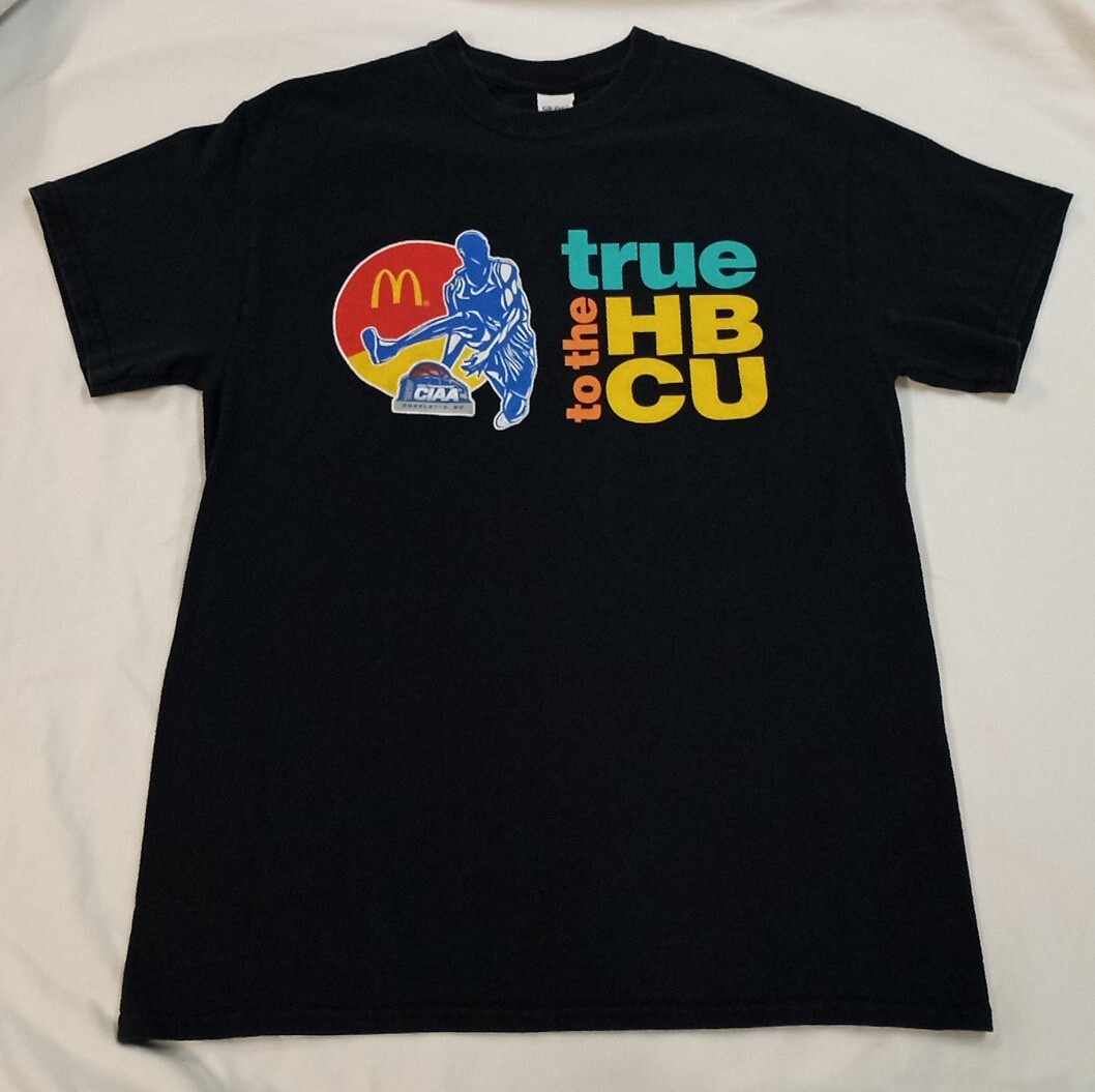 McDonald's CIAA Tournament True to the HBCU Basketball T-Shirt - Size M gallery