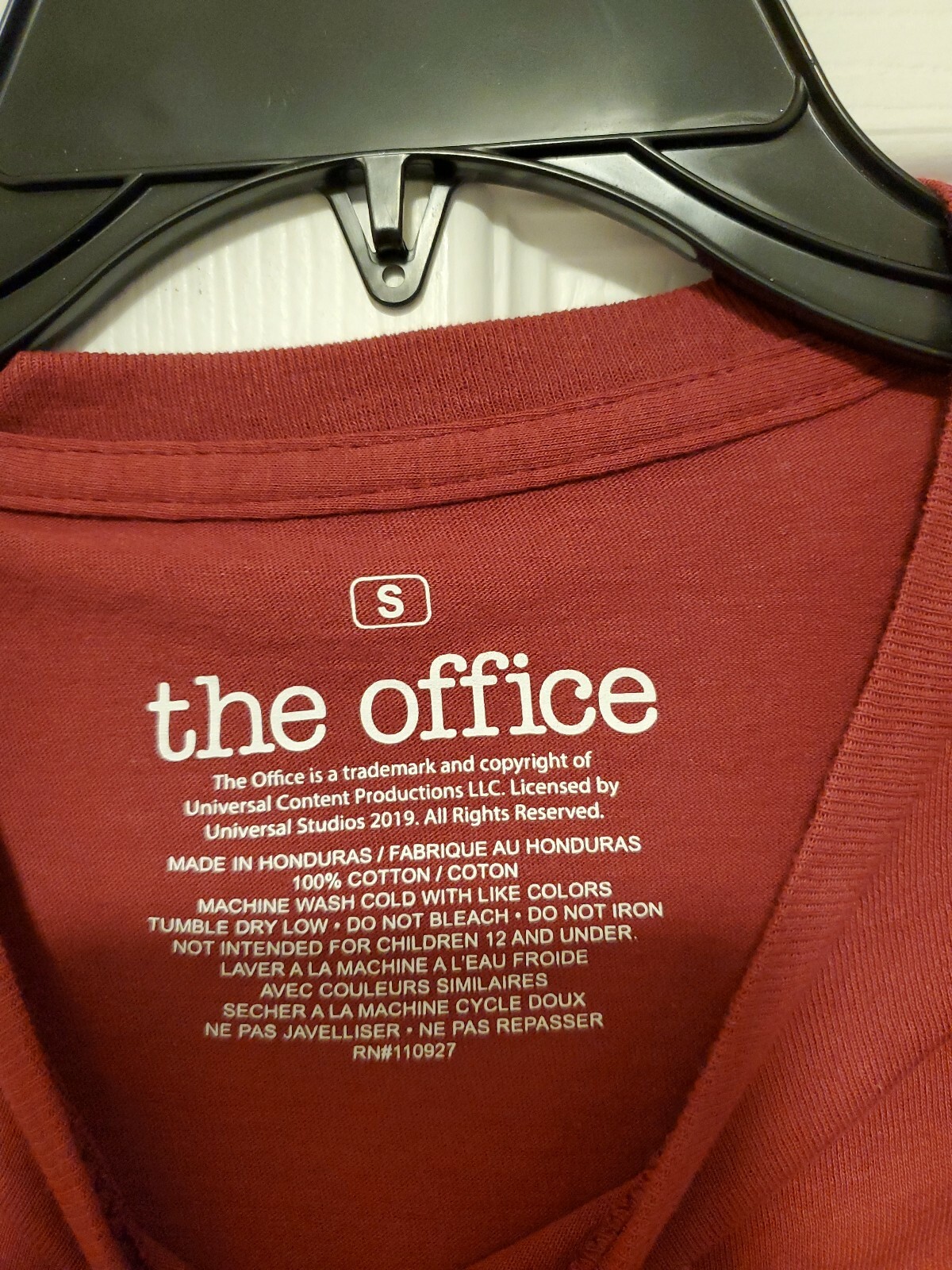 New The Office Visit Historic Schrute Farms B&B Winery Mens Small L/S T-Shirt gallery