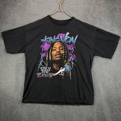 King Von What It Means To Be King Black Graphic Rap Tee Shirt Mens 2XL
