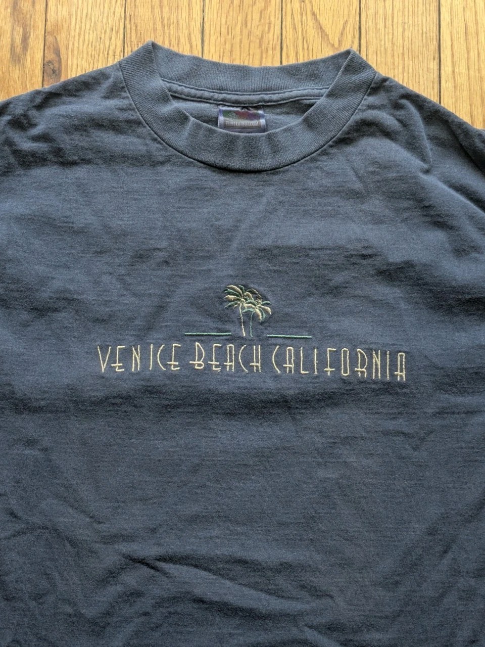 Vintage Venice Beach California Shirt Mens Medium Blue 90S Y2K Vacation Tee gallery