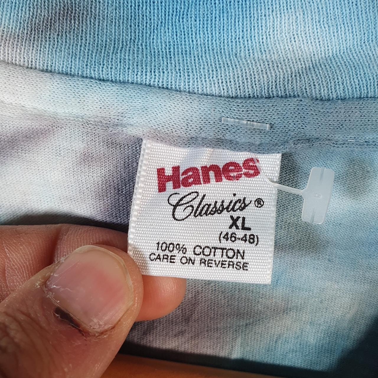 Vintage Hanes Tie Dye USA 90s Single Stitch T Shirt Mens XL Multicoloured gallery