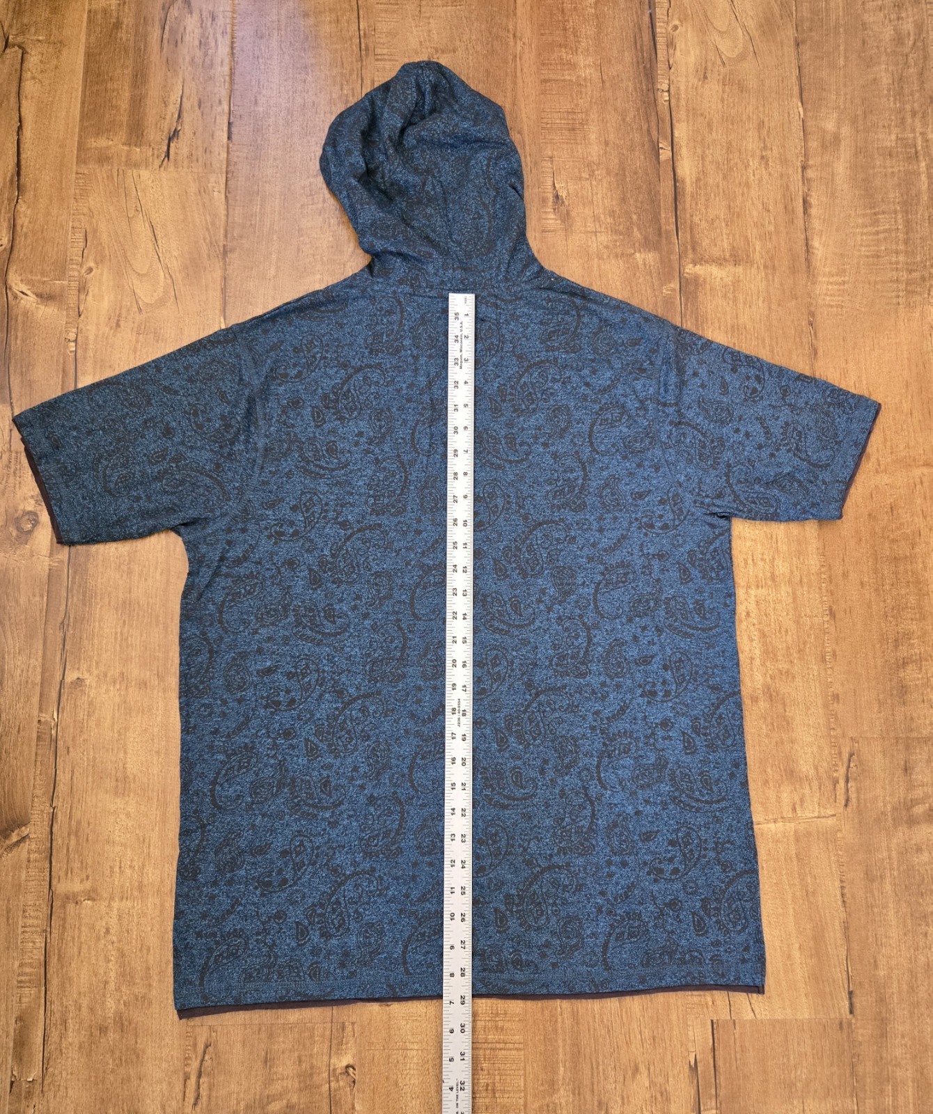 Quilted Giraffe Hoodie Men XXL Green Brown Short Sleeve Logo T-Shirt gallery