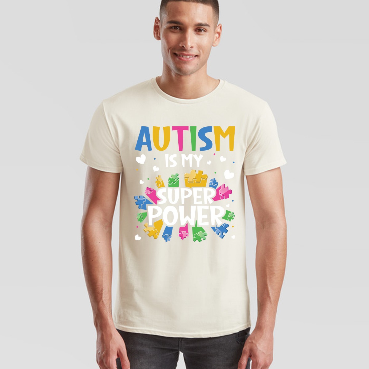 Autism Is My Superpower Autistic Unisex Tshirt gallery