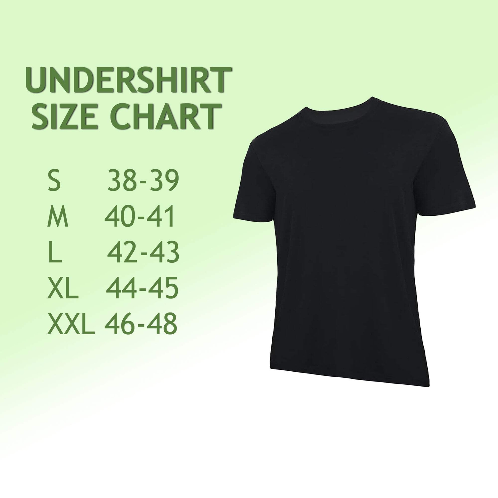 Premium T-Shirts for Men Rayon Made from Bamboo Crewneck Undershirt Tees Moistur gallery
