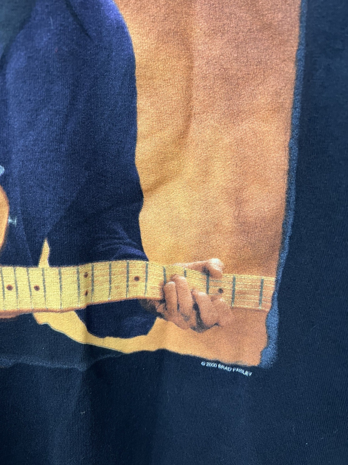 Vintage 2000 Brad Paisley Tour Graphic T Shirt Size XL gallery