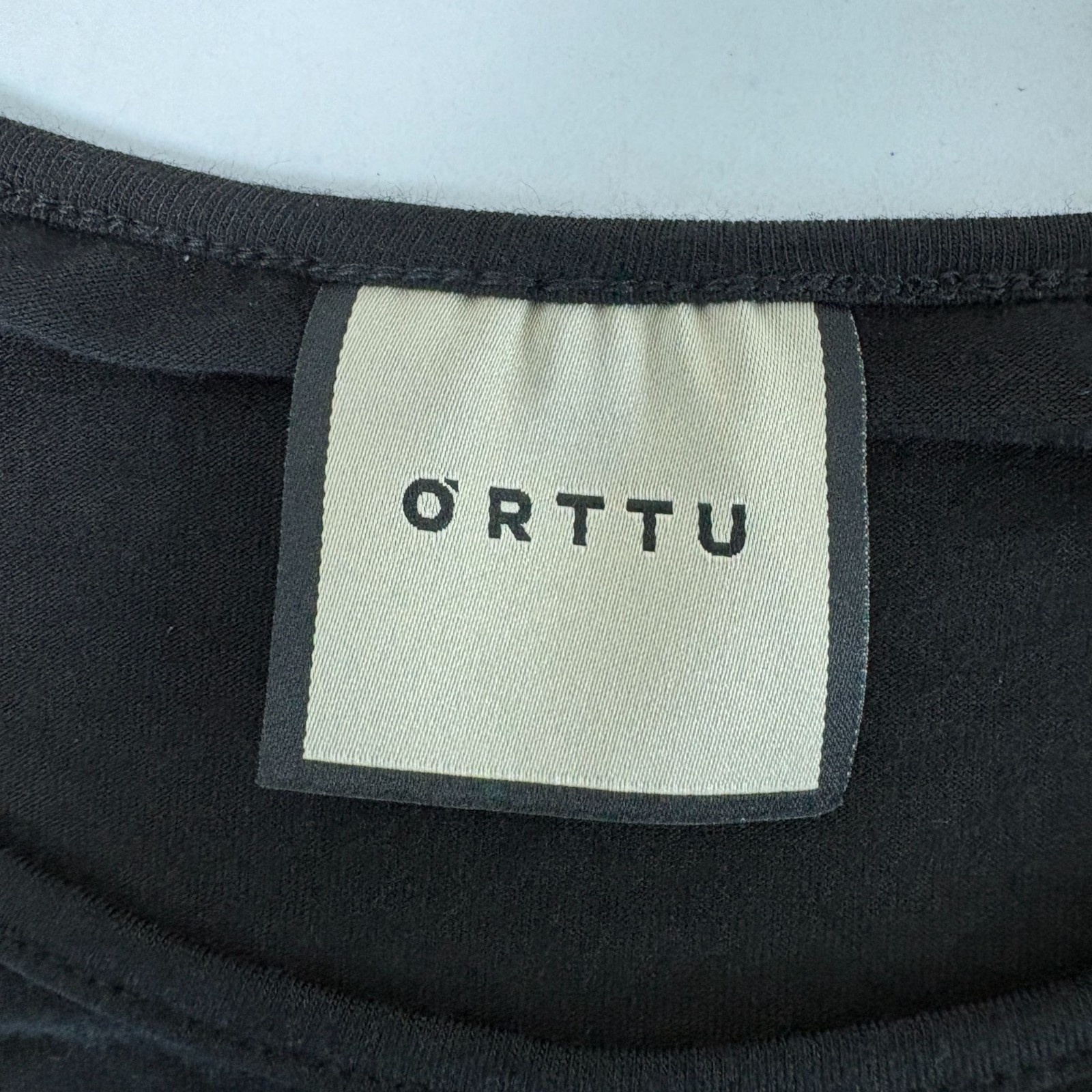 ORTTU Leonardo Top Mens Size M Black Jersey Short Lace Sleeves Sexy Fitted gallery