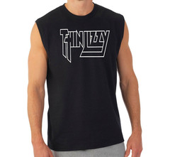 Thin Lizzy Rock Band Men’s Black Muscle Shirt