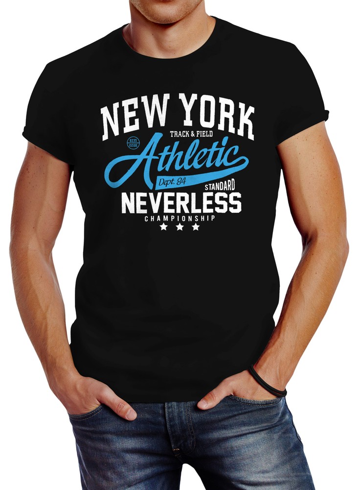 Men’s New York Athletic Slim Fit Neverless® T-Shirt