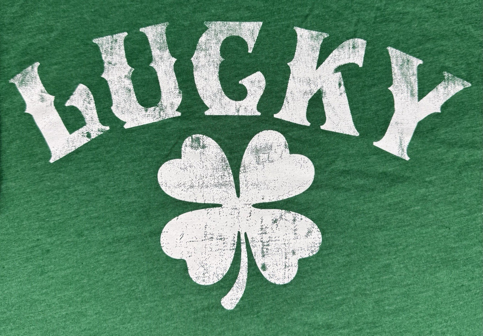 St. Patrick's Day Men’s Lucky Clover Graphic T-Shirt~Irish~Size 2XL~New W/ Tags gallery