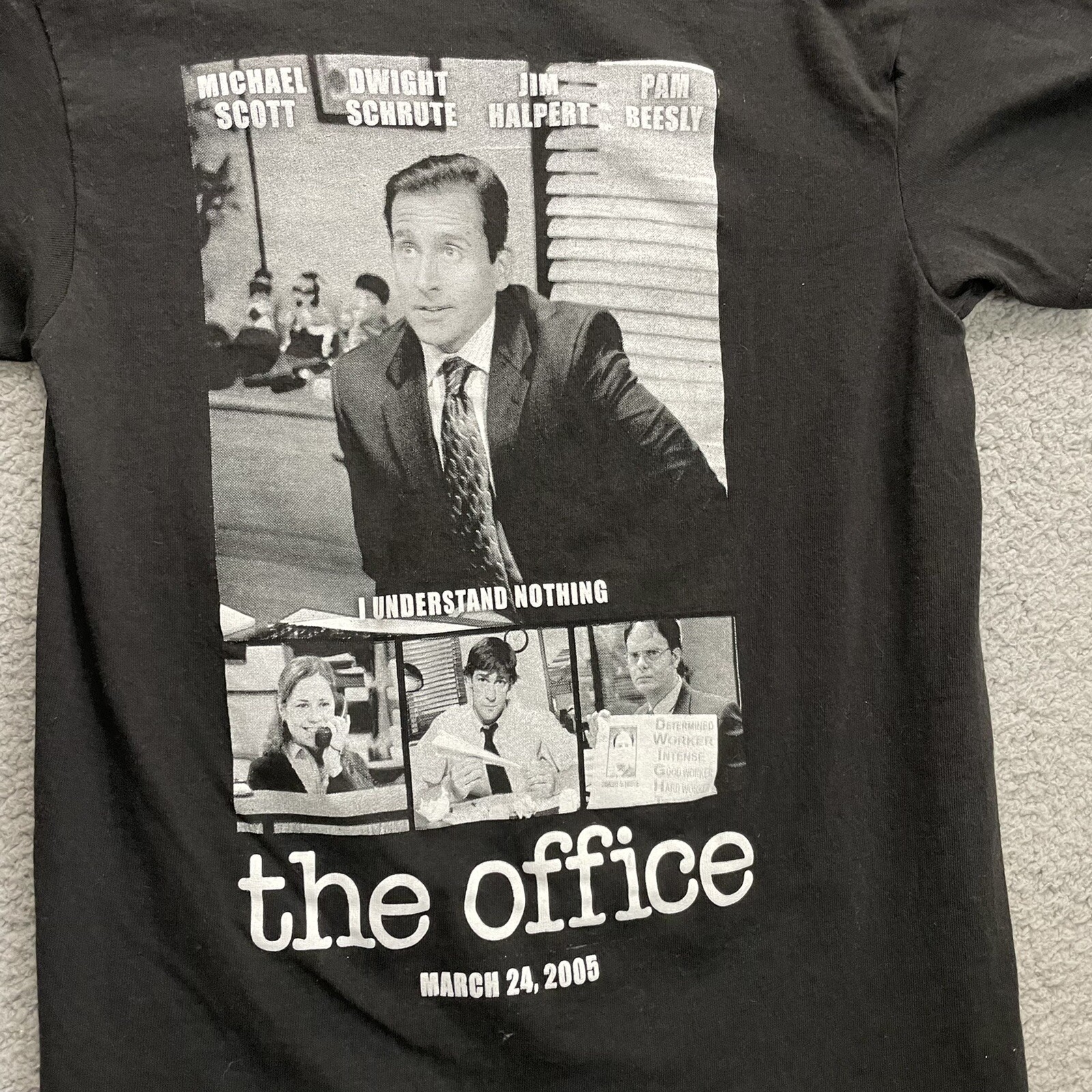 🔥 The Office Premier Day T Shirt • March 24 2005 Black • Size S * gallery
