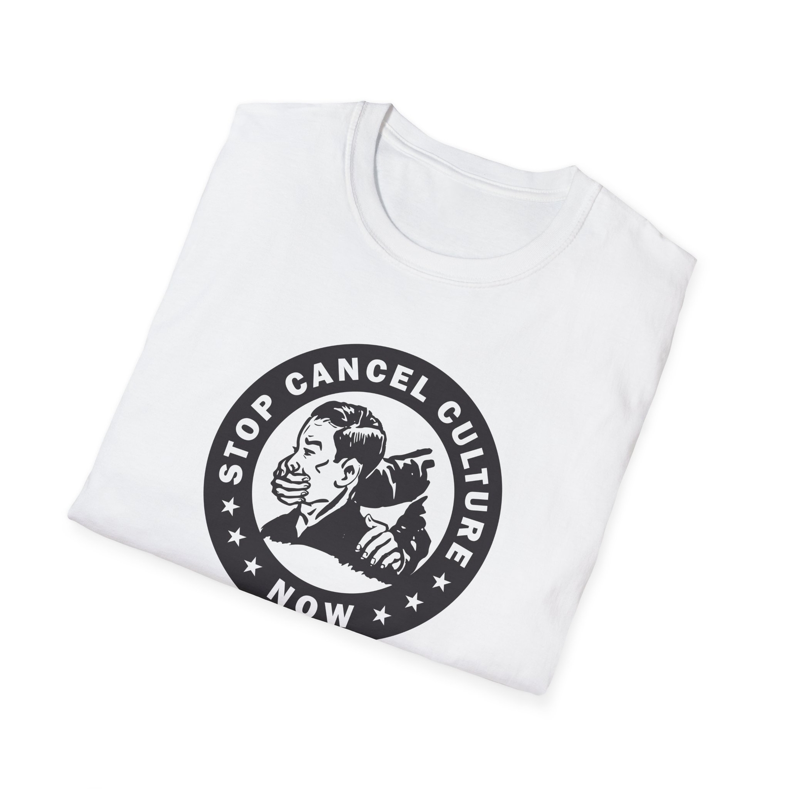 Stop Cancel Culture Now T-Shirt, 100% US COTTON, Protest Shirt, Patriot