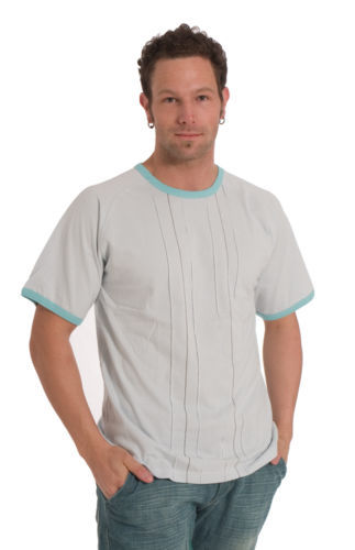 Hering Men's Dzarm Contrast Trim Cotton Shortsleeve T-Shirt 627H gallery
