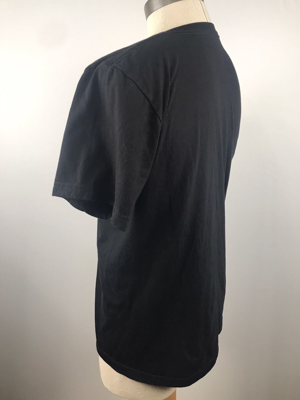 American Apparel T-Shirt Mens Large Crew Neck Tee Ghostbusters Play Pac-Man gallery