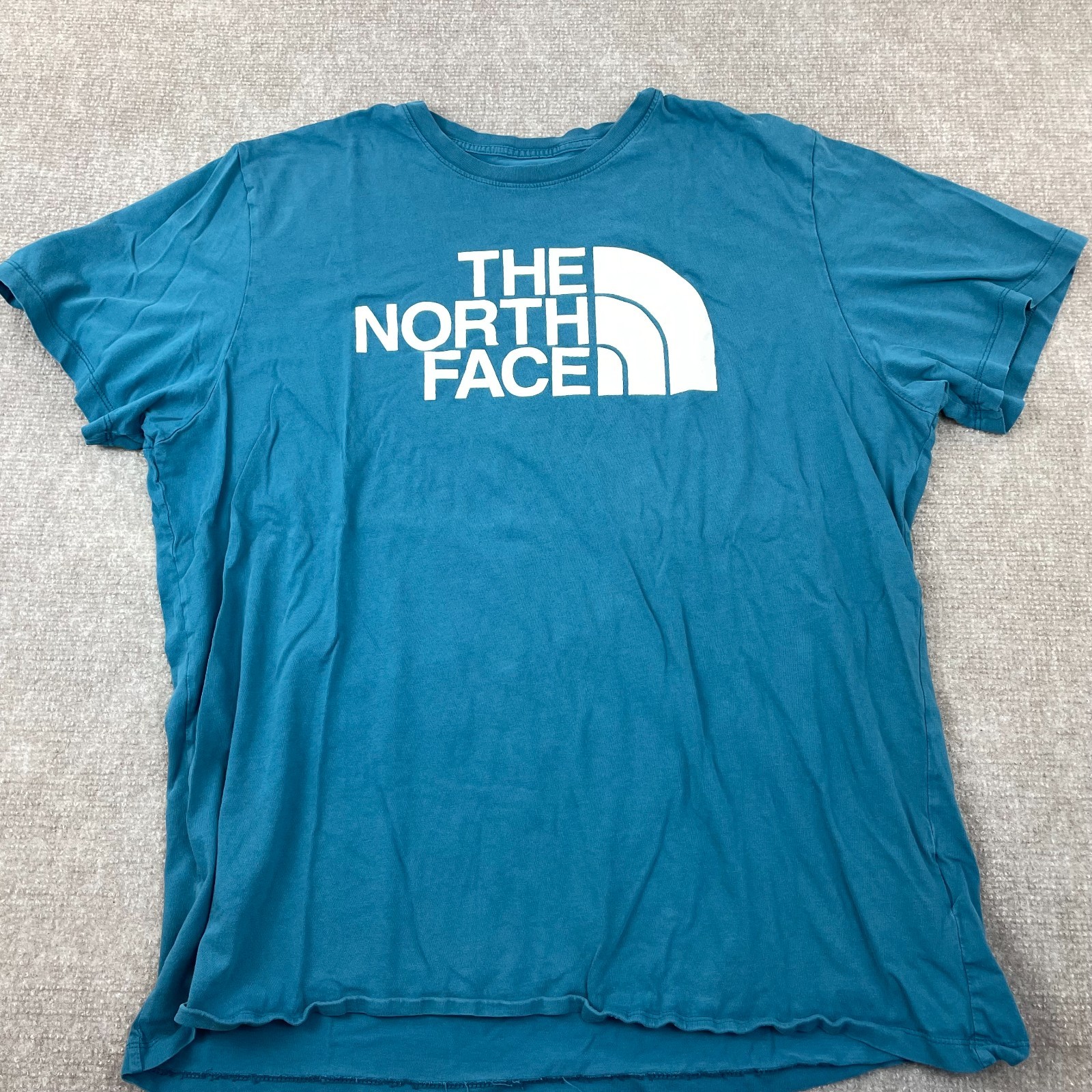 The North Face Easy T Shirt Mens XL Blue Logo Exploration Without Compromise gallery