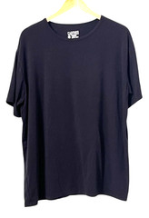 CADTUOS Men’s L Black Bamboo Blend Activewear T-Shirt Soft Stretch Athletic Tee