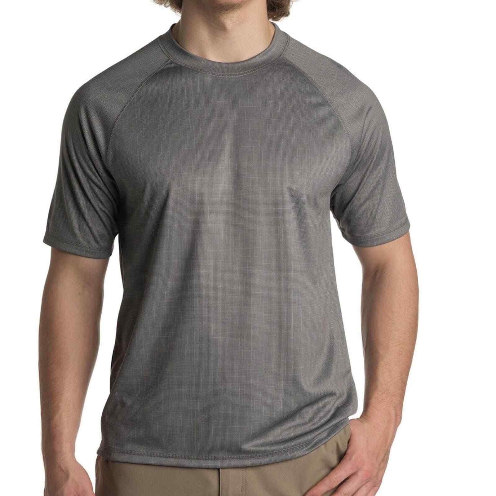 ZeroXposur Short Sleeve Rash Guard Shirt Mens Size Large Sun Protection Tee NWOT