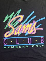 District Perfect Blend Sam’s Club Graphic T-Shirt Men’s 2XL Black Crew Neck