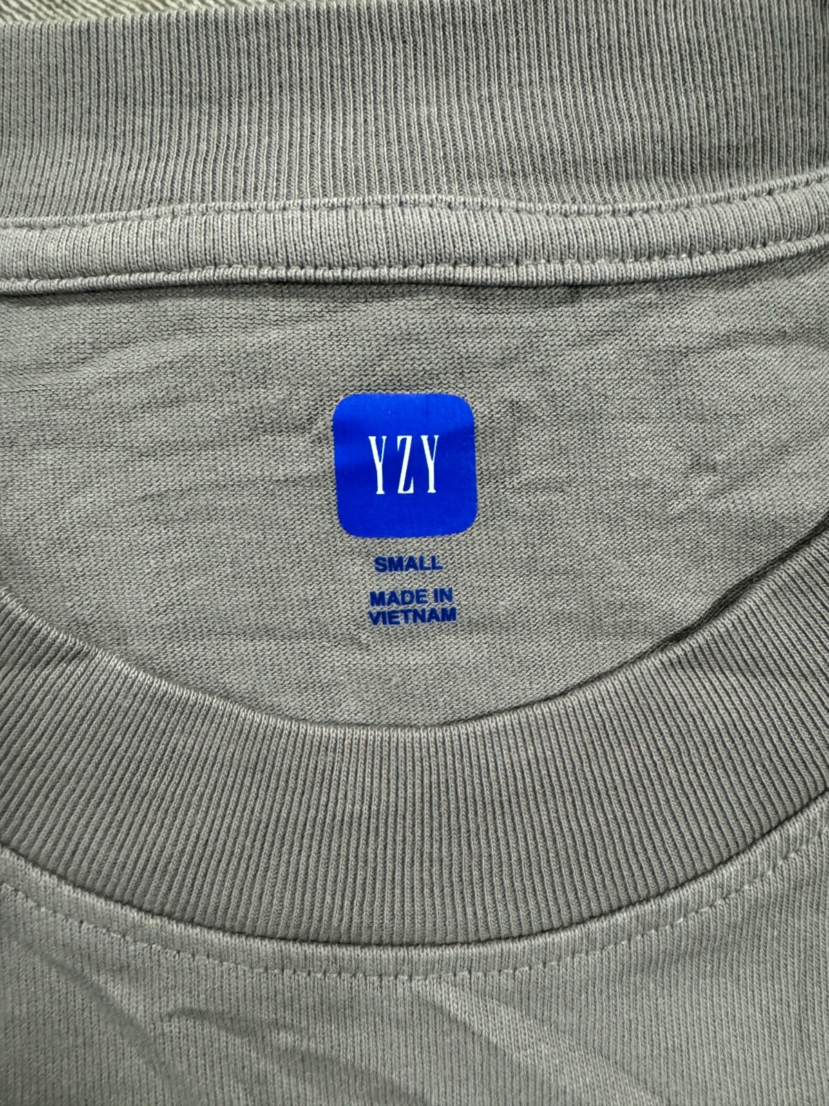 UNRELEASED YZY GAP SHIRT (LIGHT GREY - SMALL) *IN HAND* gallery