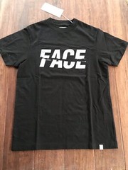 NWT FACETASM Graphic Tee Black Size 2