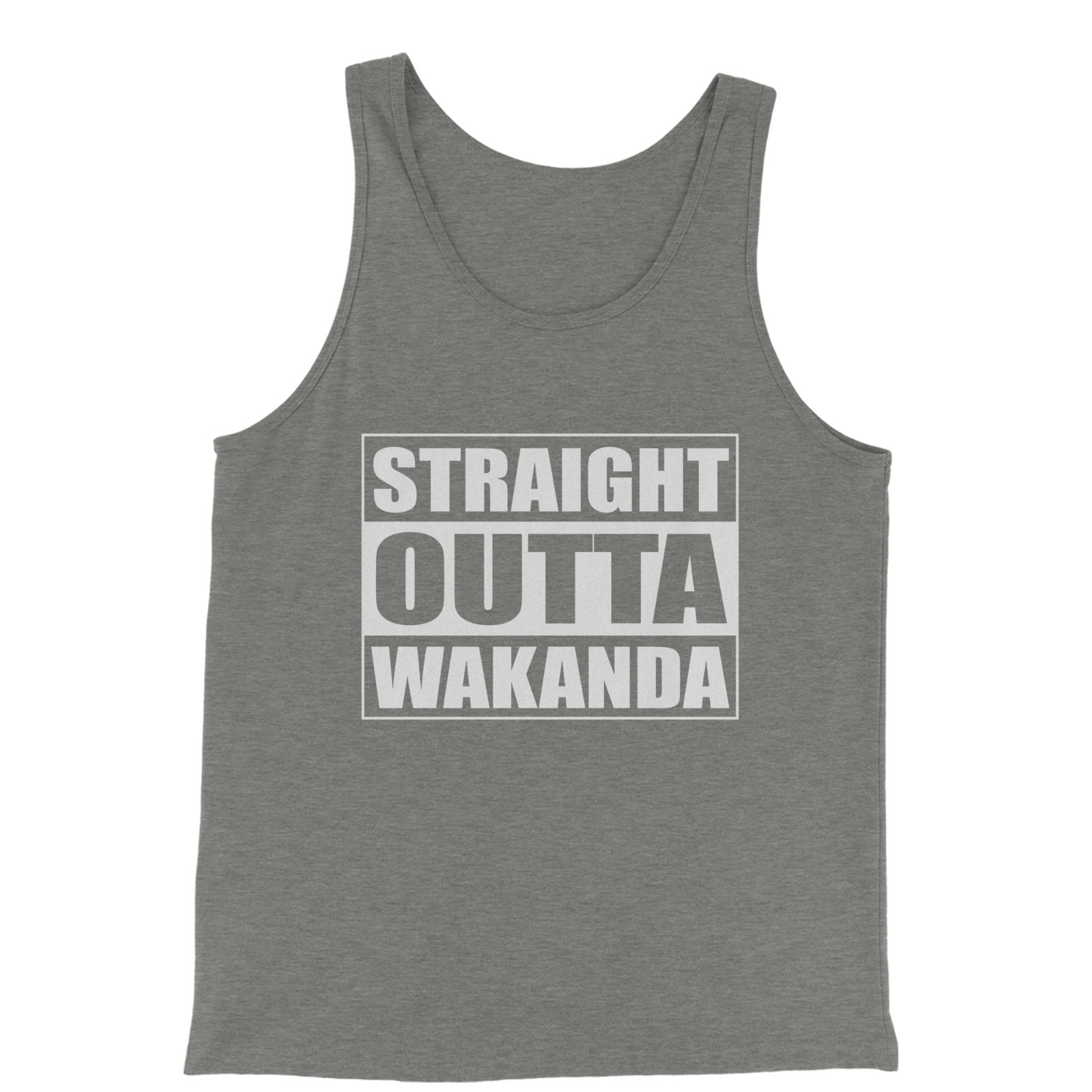 Straight Outta Wakanda Men's Jersey Tank gallery