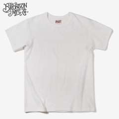 BRONSON Heavyweight Basic t Solid Cotton Loopwheel Tubular Athletic t Shirts Tee