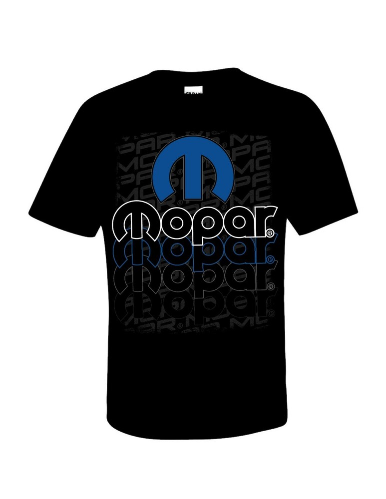 David Carey Mopar Triple Threat Logo Motor Parts Automobiles Cars T Shirt 48859