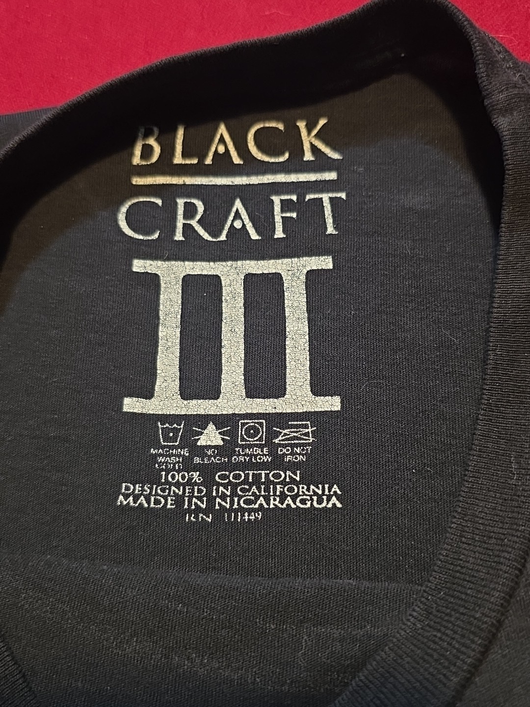 Black Craft Cult Santa Carla Vampire Hunters Lost Boys Black Size Medium EUC gallery