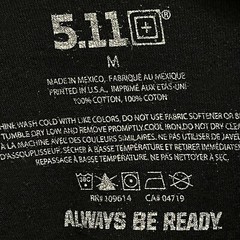 5.11 Tactical Shirt Sz Medium Beehive Grenade “Always Bee Ready” Salt Lake City