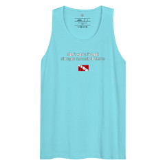 i’ve got nitrogen narcosis to blame tank, scuba diver tank top, diving tank top