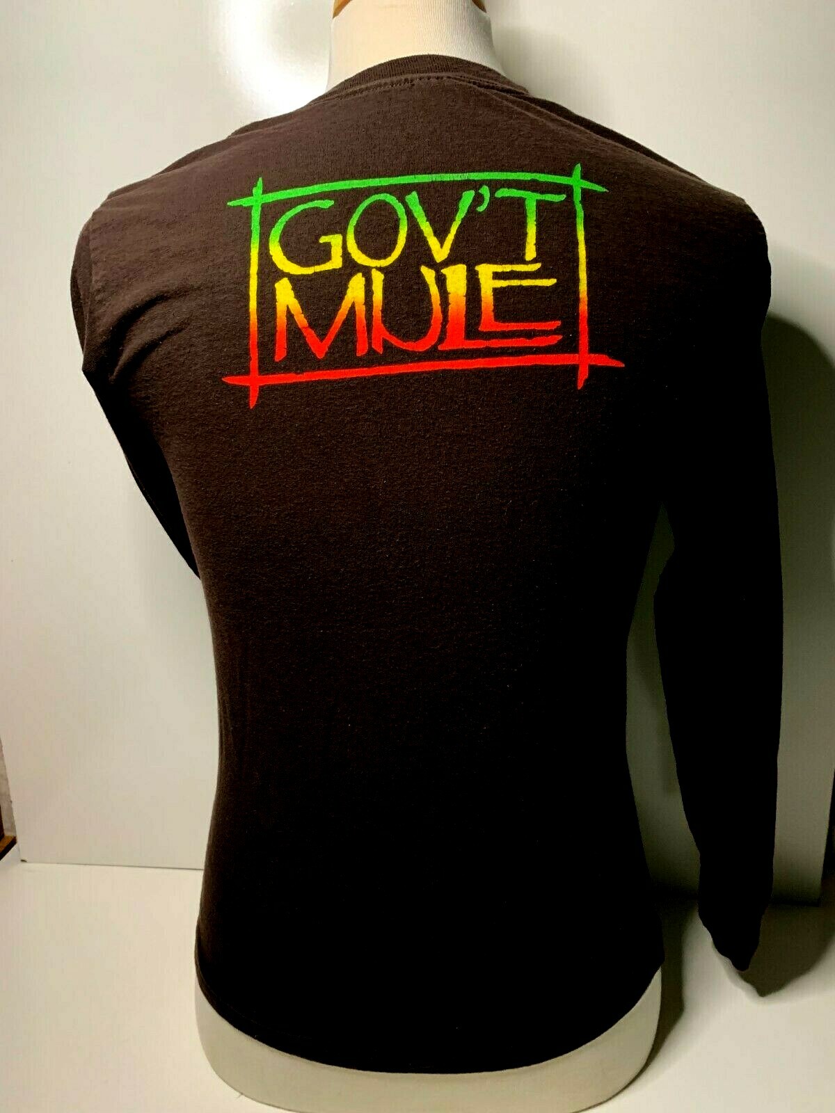T-Shirt 2007 Gov't Mule Concert Unisex sz S Mighty High Black with Graphics gallery