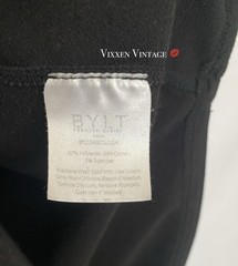 BYLT PREMIUM BASICS ‘DROP-CUT LUX SLIM FIT T-SHIRT’ IN BLACK MSRP $40