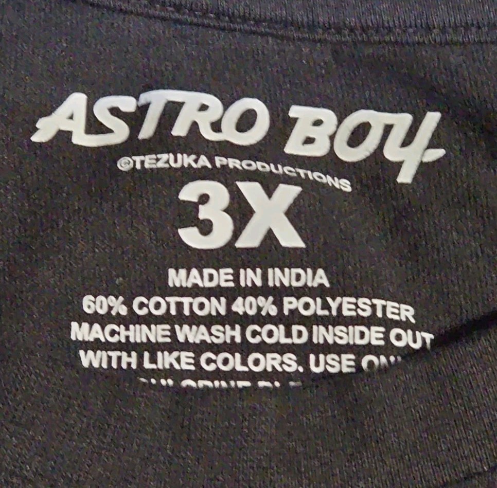 Astro Boy Real Hero T Shirt Mens 3XL Tezuka Productions gallery