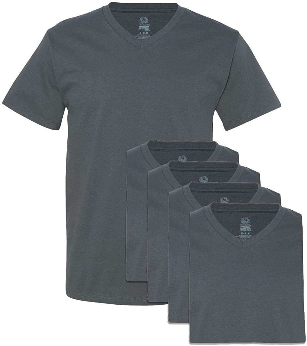 Fruit of the Loom Men's V-Neck Tee (Pack of 5) MANY COLORS AVAILABLE gallery