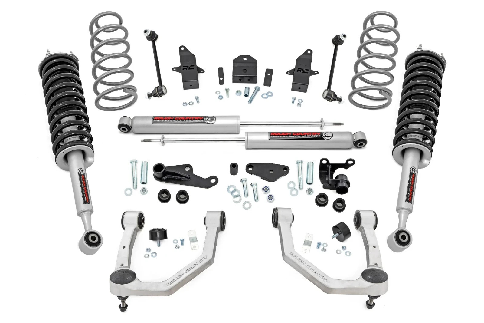 Rough Country 3.5″ Lift Kit with N3 Struts & Shocks fits 24-26 Toyota Tacoma 4WD