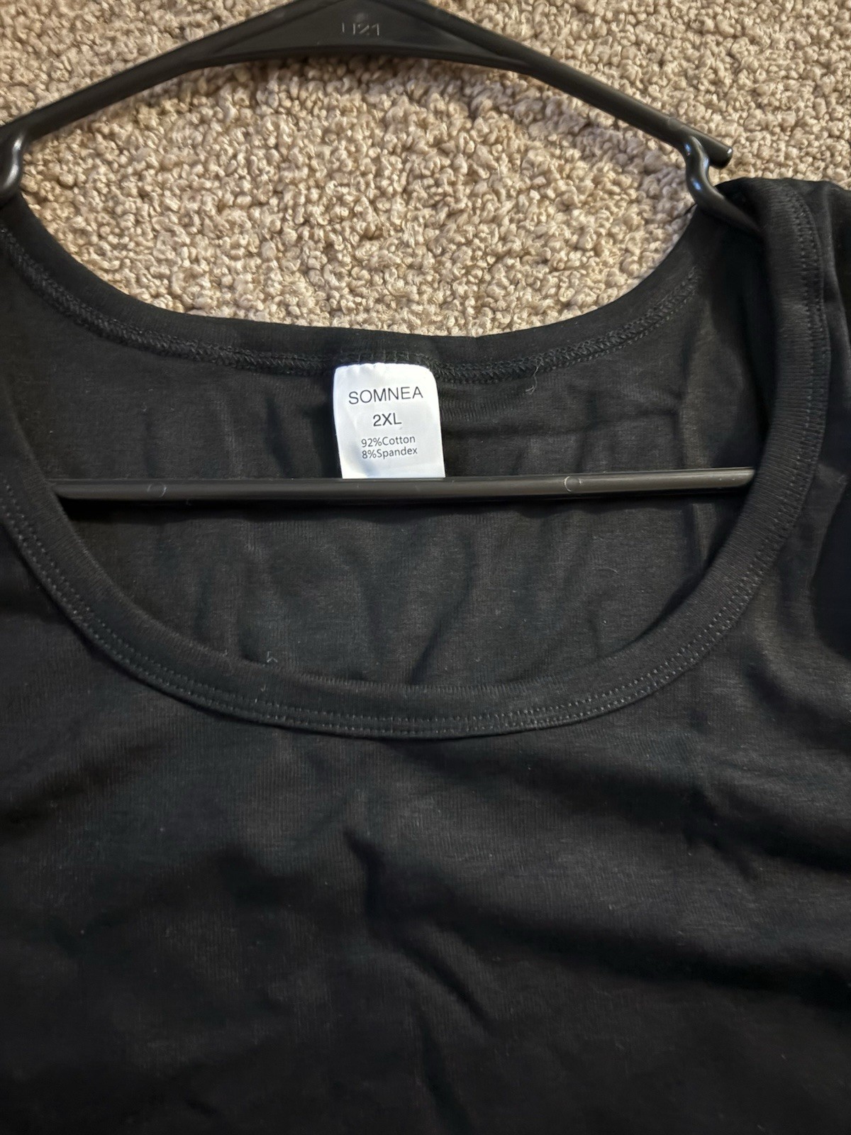 Men’s Somnea Ribbed Tank 2XL Black , Shape Stretch NEW! 3 Pack gallery