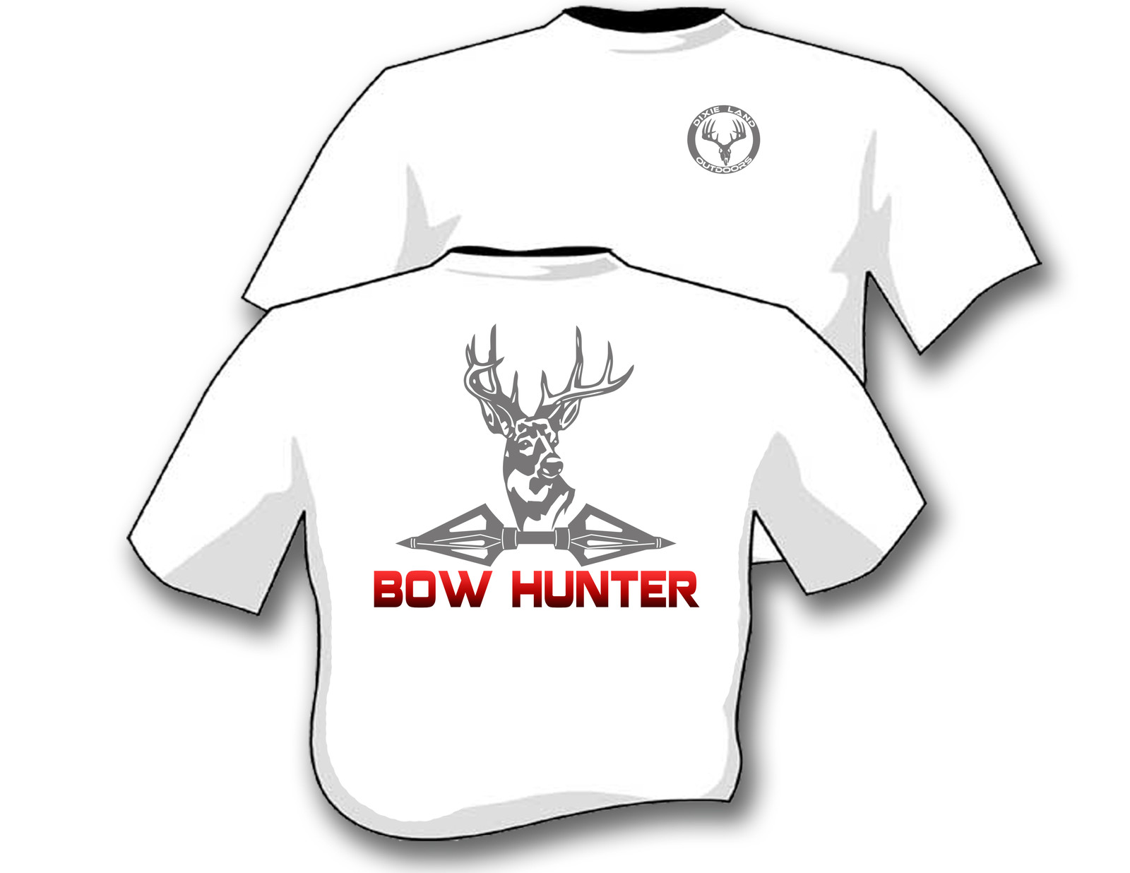 Hunting t shirt deer bow hunter broadhead arrow compound bow archery gallery