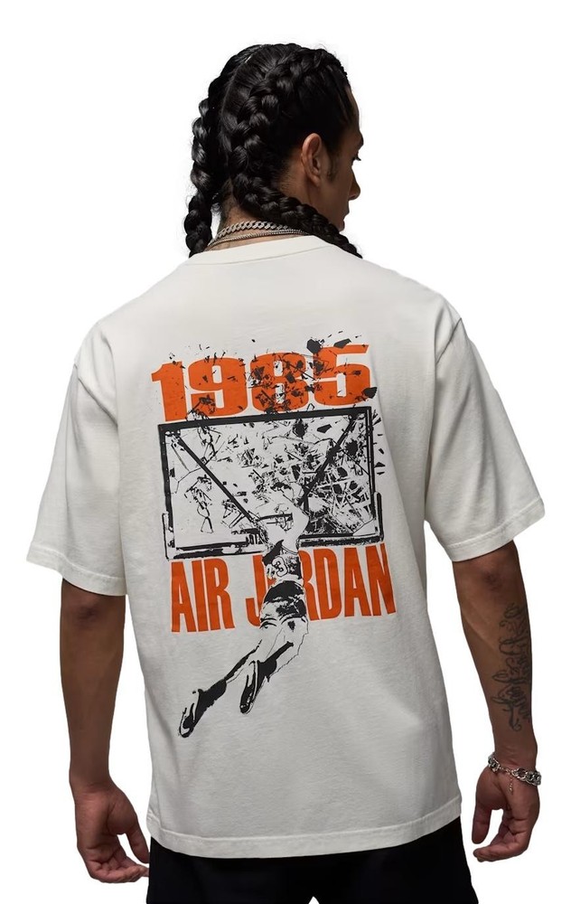 Nike Men's Shattered Backboard Oversized Graphic T Shirt IB3297-133