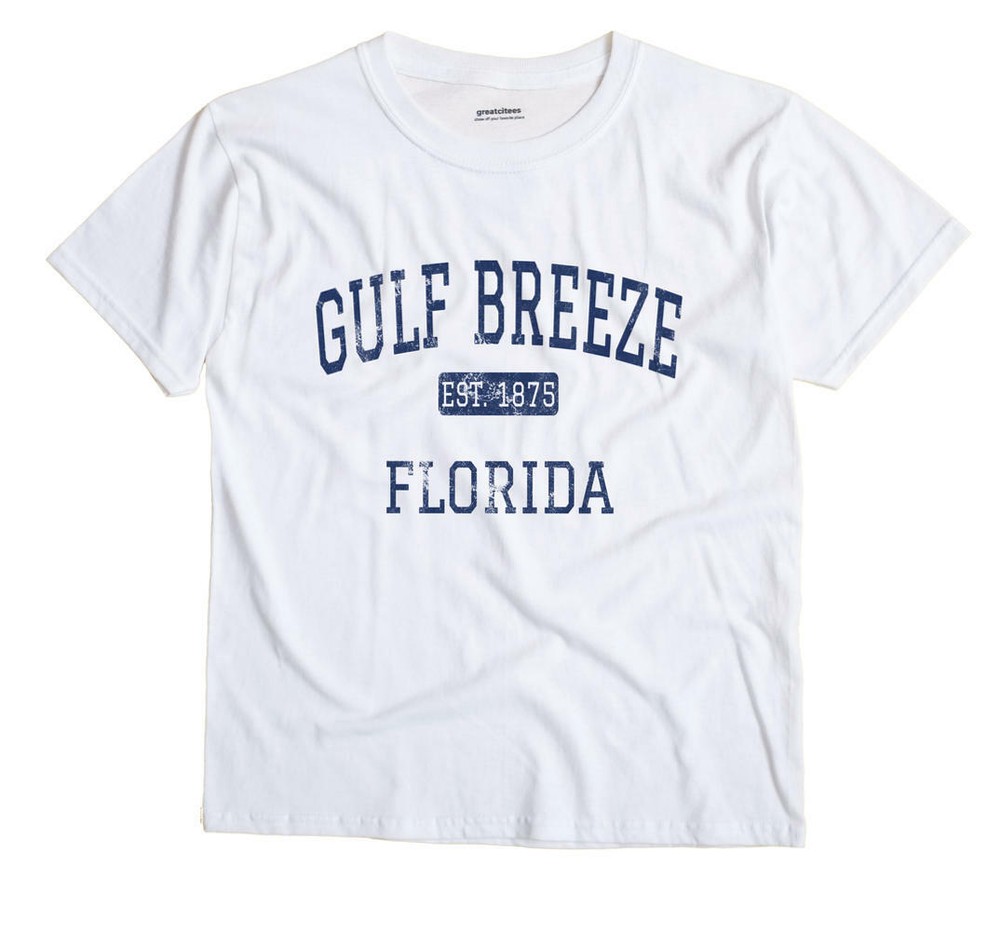 Gulf Breeze Florida FL T-Shirt EST