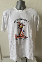 Vtg The Soju Experience Party South Korea Bill The Cat Fits Mens L T Shirt