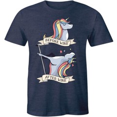 Unicorn Before Wine After Wine T-Shirt, Funny Wine Shirt, Wine Puns, Graphic Tee