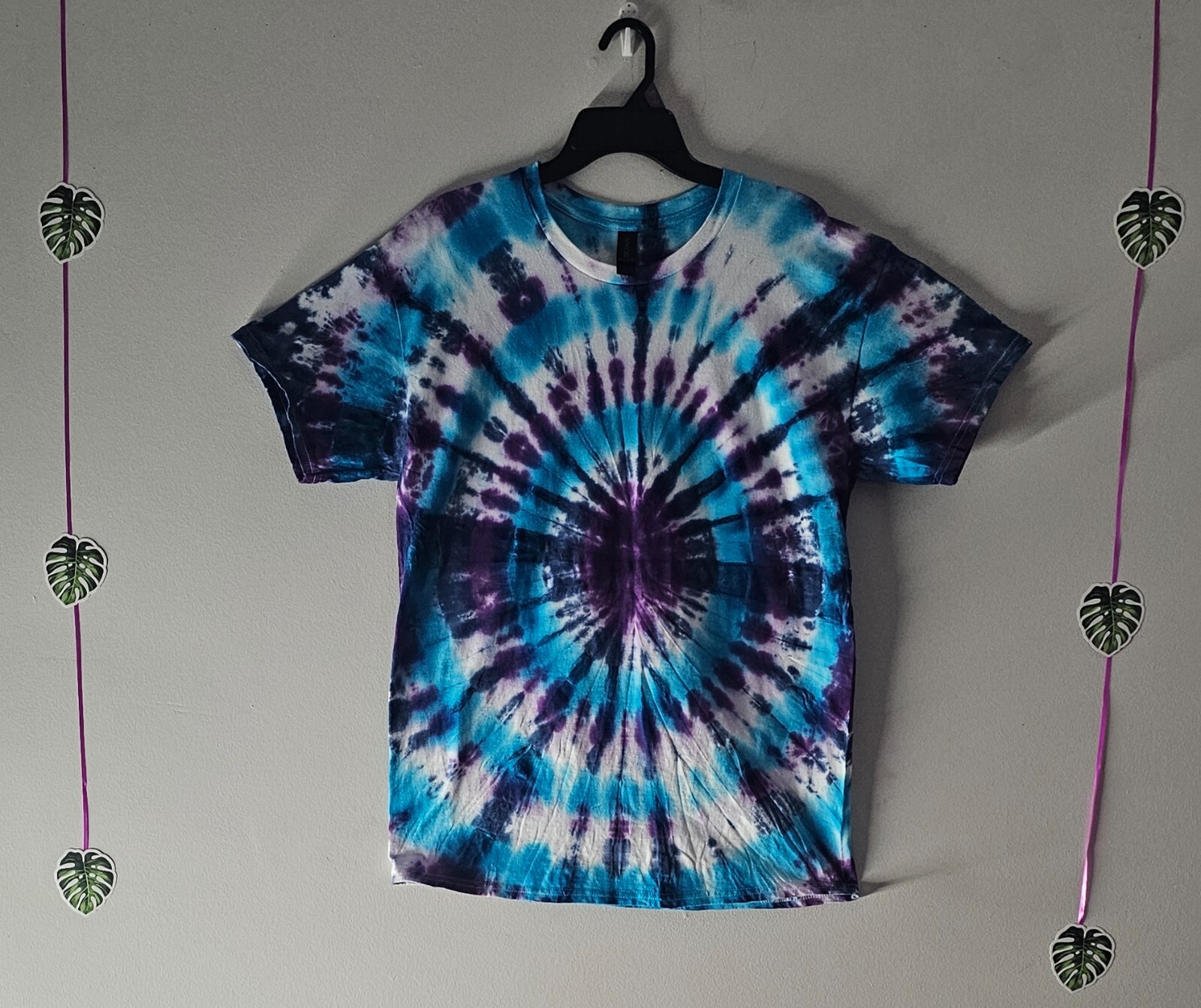 Bull Eye Tie Dye Mens T-Shirt Blank Tye Dyed Tee Spiral New-4 XL Size gallery