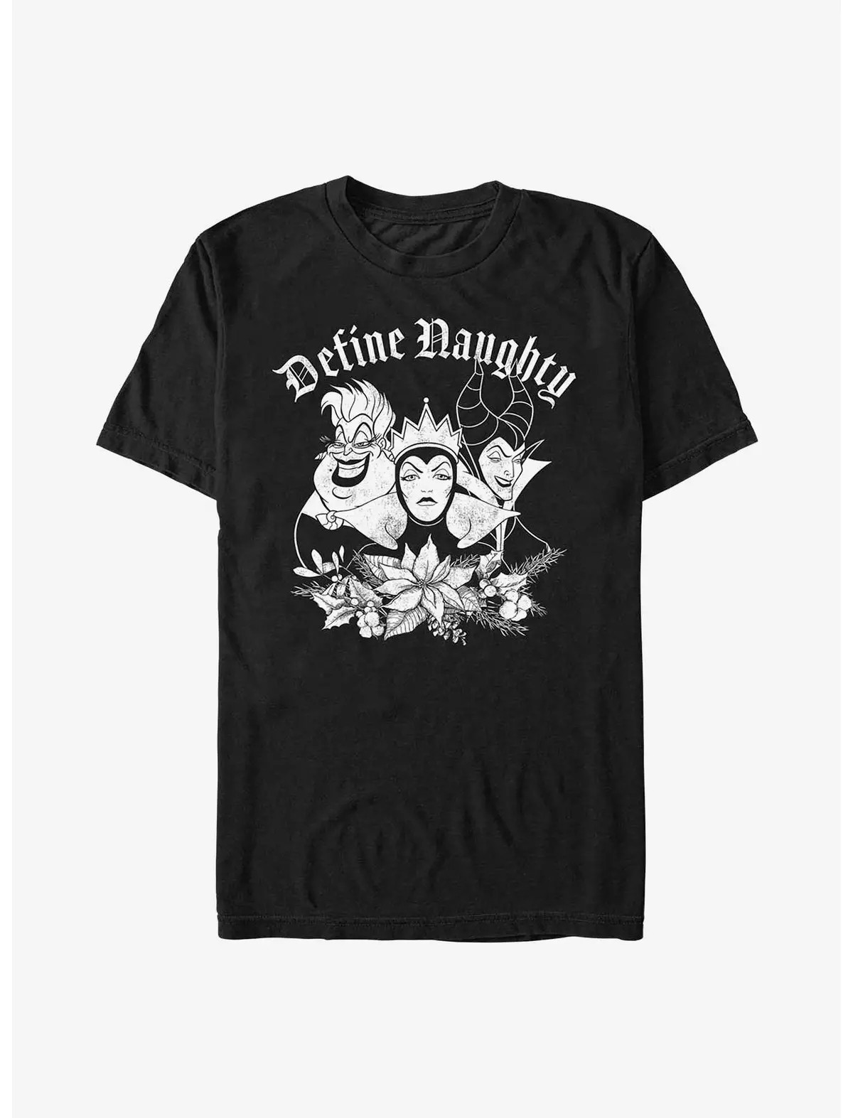 Disney Villains Define Naughty T-Shirt Size S - 5XL Gift For Friends gallery