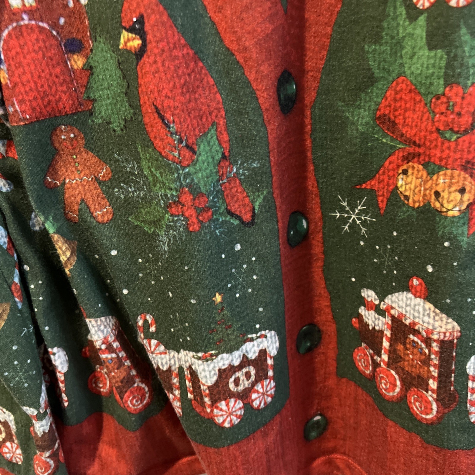 (#141) Holiday Illusion Men's Tee Santa Tie Faux Real Photolistic Apparel Large gallery