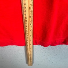 Apple Red iPod Touch Employee Long Sleeve Shirt Size Large