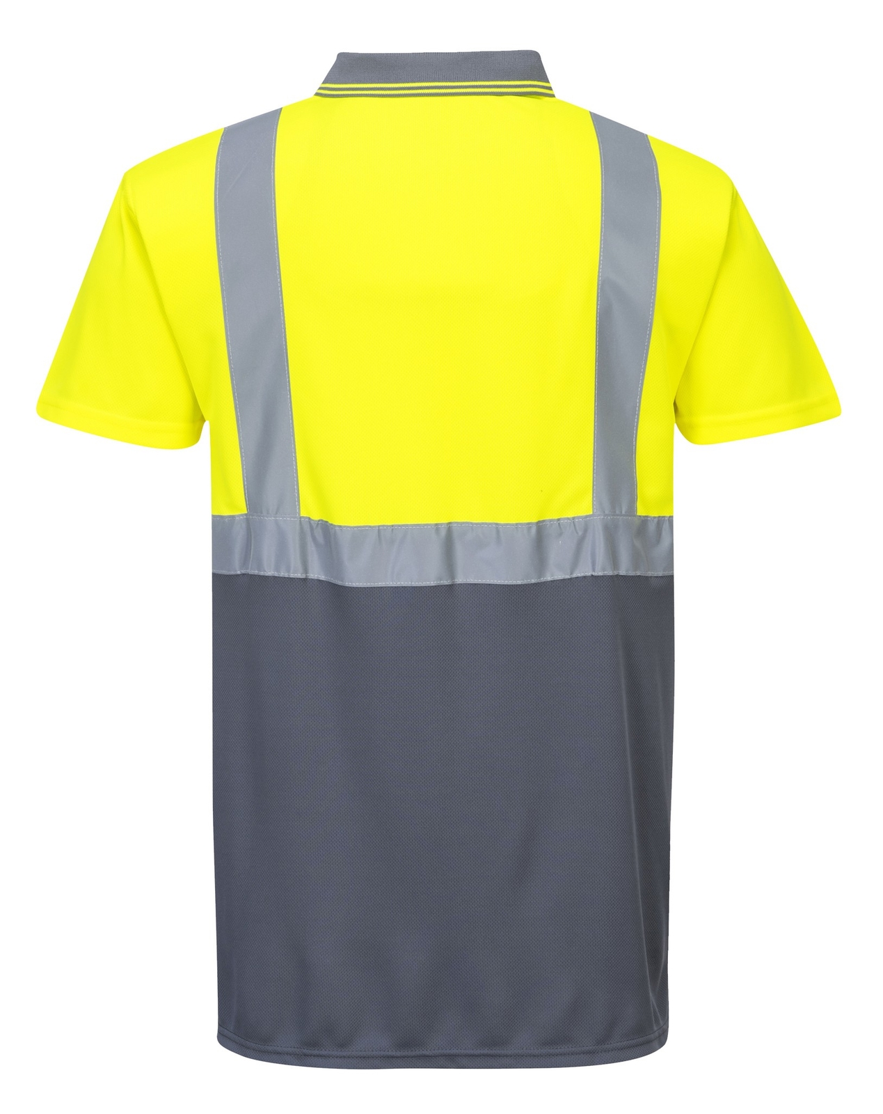 Portwest Hi-Vis Two-tone Polo Shirt S479 - Safetywear Polyester Short Sleeve Tee gallery
