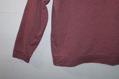 Eddie Bauer Burgundy Large Sweatshirt Soft Winter Fall Casual Loose Fit